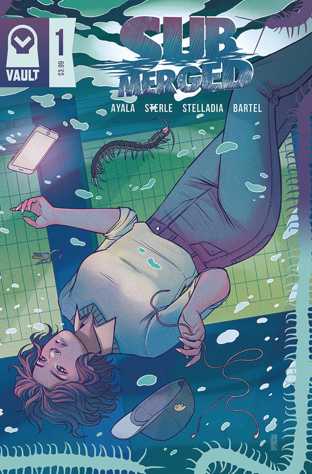 SUBMERGED #1 (OF 4) CVR A BARTEL (MR) 2018  VAULT COMICS   