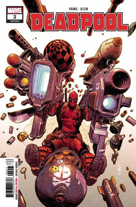 DEADPOOL #2 2018 Deadpool MARVEL COMICS   