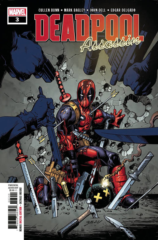 DEADPOOL ASSASSIN #3 (OF 6) 2018 Deadpool MARVEL COMICS   