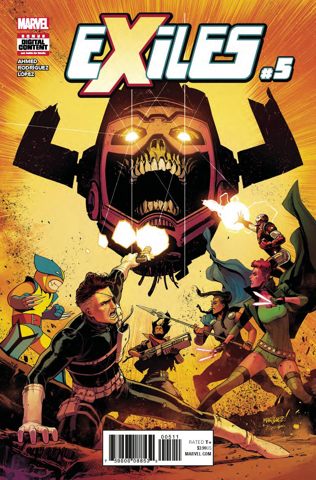 EXILES #5 2018  MARVEL COMICS   