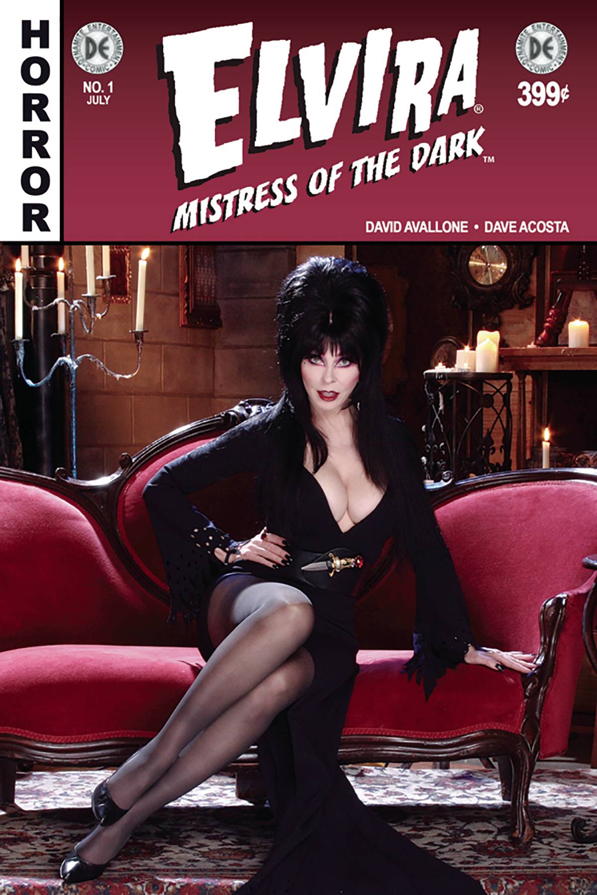 ELVIRA MISTRESS OF DARK #1 PHOTO VARIANT 2018 comic book DYNAMITE   