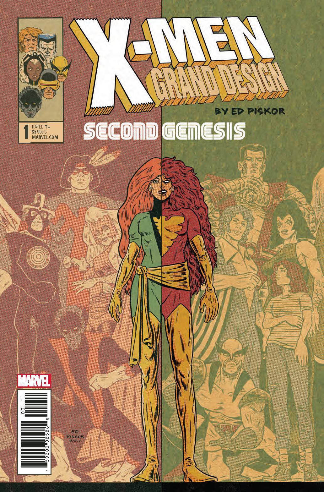 X-MEN GRAND DESIGN SECOND GENESIS #1 (OF 2) 2018 X-Men Grand Design MARVEL COMICS   