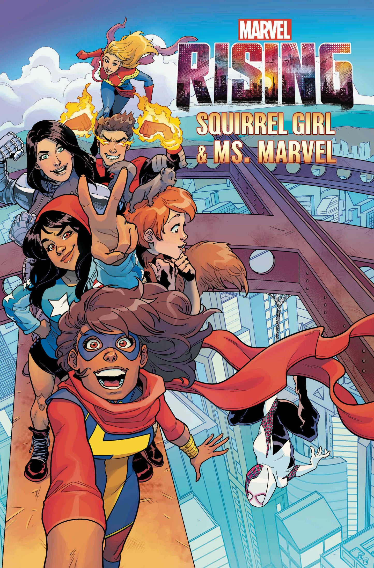 MARVEL RISING SQUIRREL GIRL MS MARVEL #1 VARIANT 2018