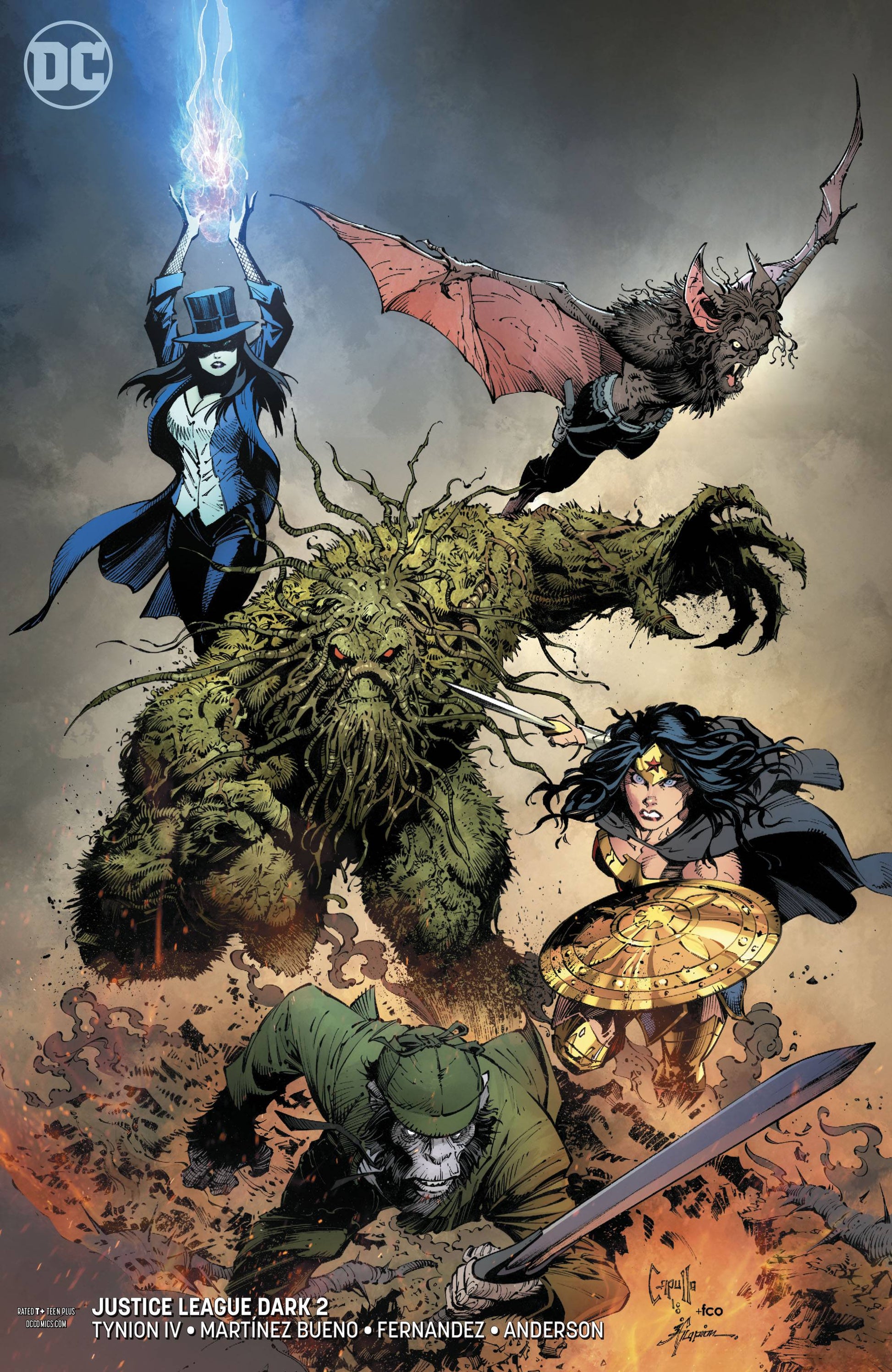 JUSTICE LEAGUE DARK #2 CAPULLO VARIANT 2018 Justice League DC COMICS