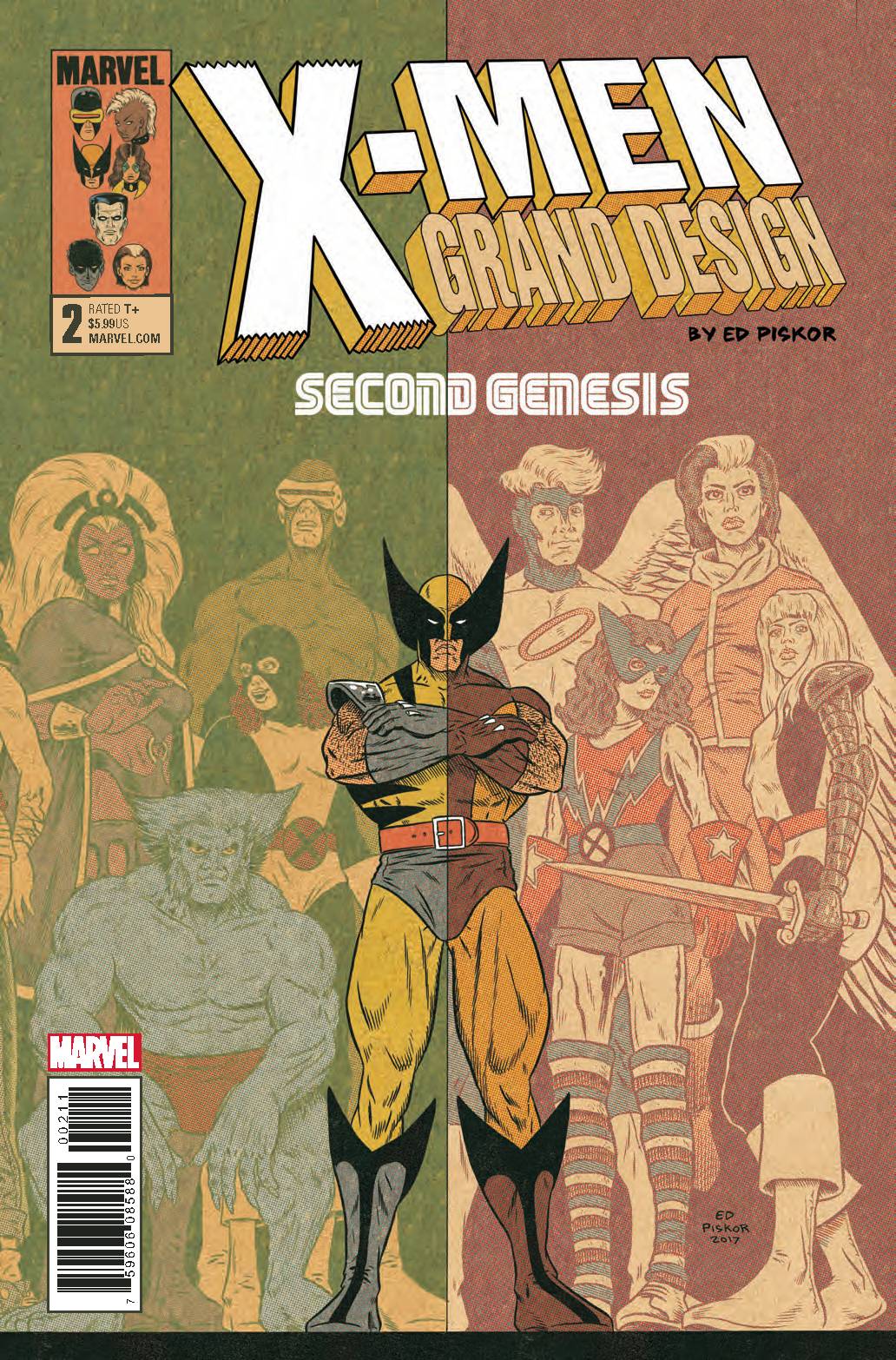 X-MEN GRAND DESIGN SECOND GENESIS #2 (OF 2) 2018 X-Men Grand Design MARVEL COMICS   