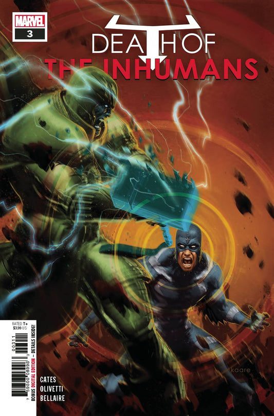 DEATH OF INHUMANS #3 2018 Inhumans MARVEL COMICS   