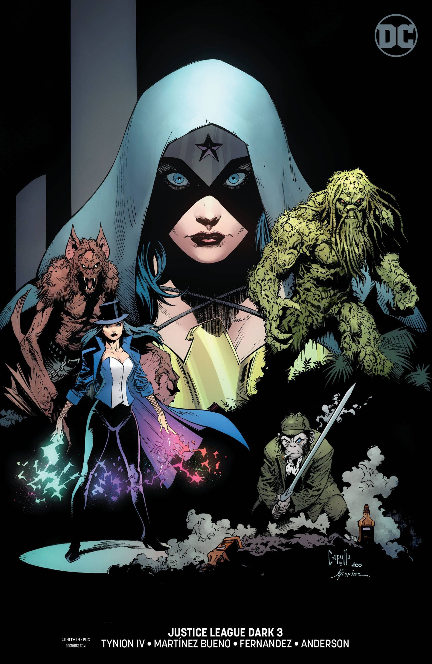JUSTICE LEAGUE DARK #3 CAPULLO VARIANT 2018 Justice League DC COMICS