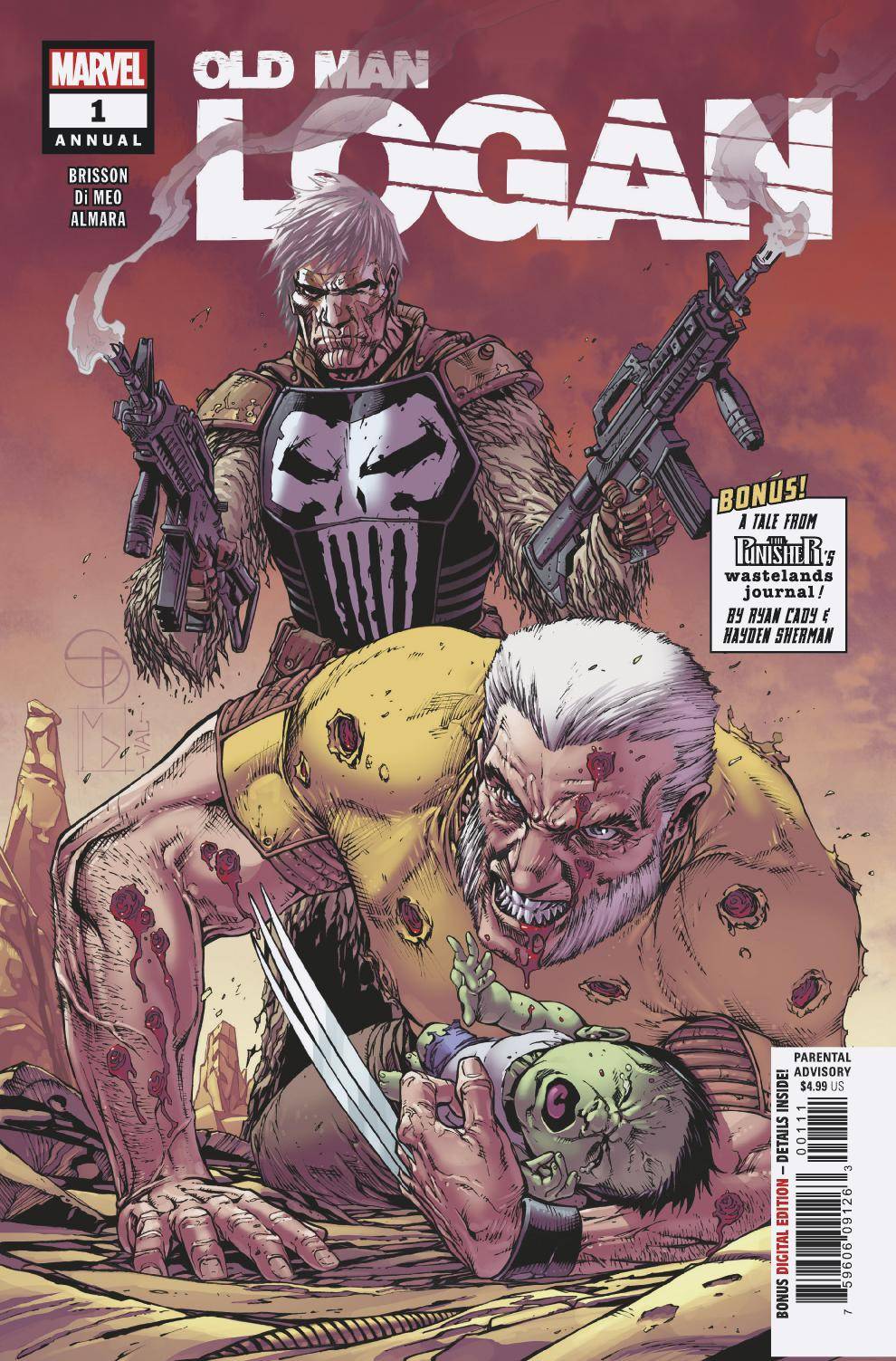 OLD MAN LOGAN ANNUAL #1 2018 Wolverine MARVEL COMICS
