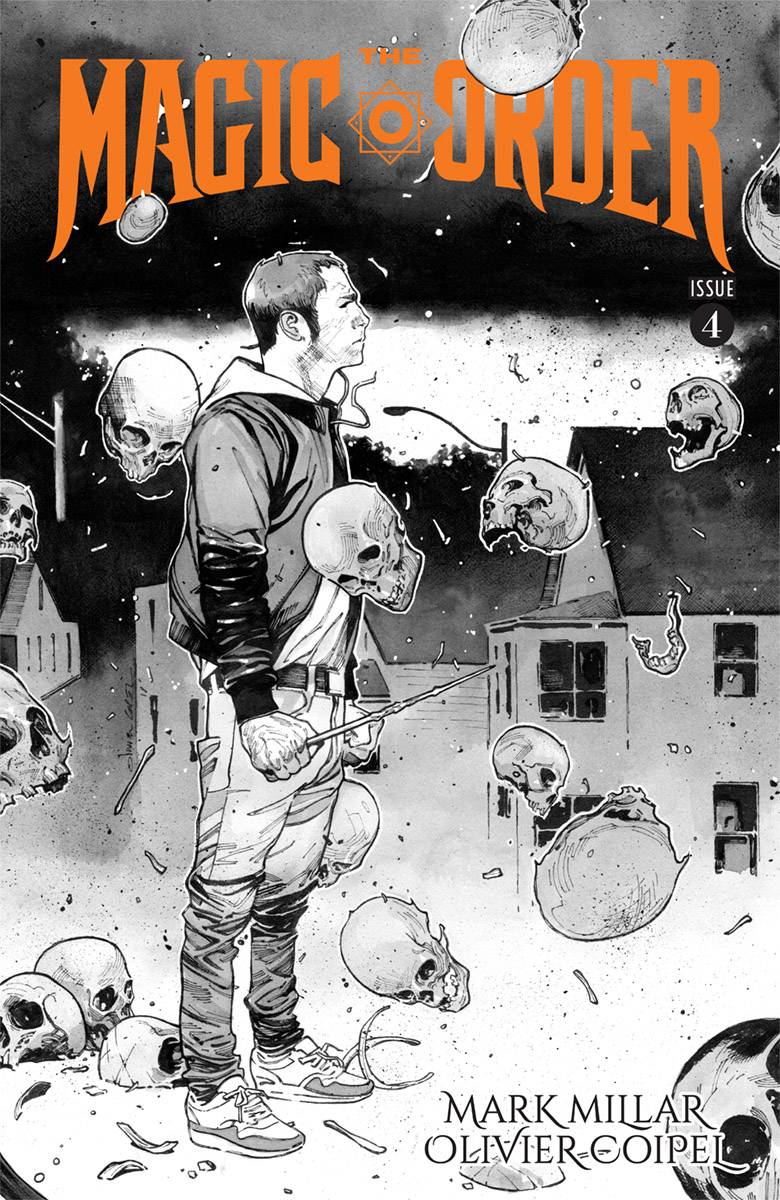 MAGIC ORDER #4 (OF 6) CVR B COIPEL B&W (MR) 2018 Magic Order IMAGE COMICS   