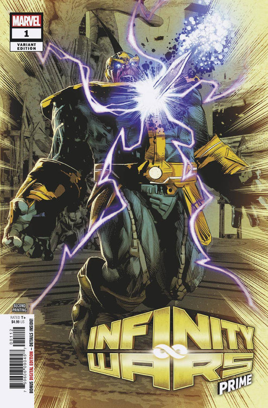 INFINITY WARS PRIME #1 2ND PRINT SPOILER VARIANT 2018 MARVEL COMICS