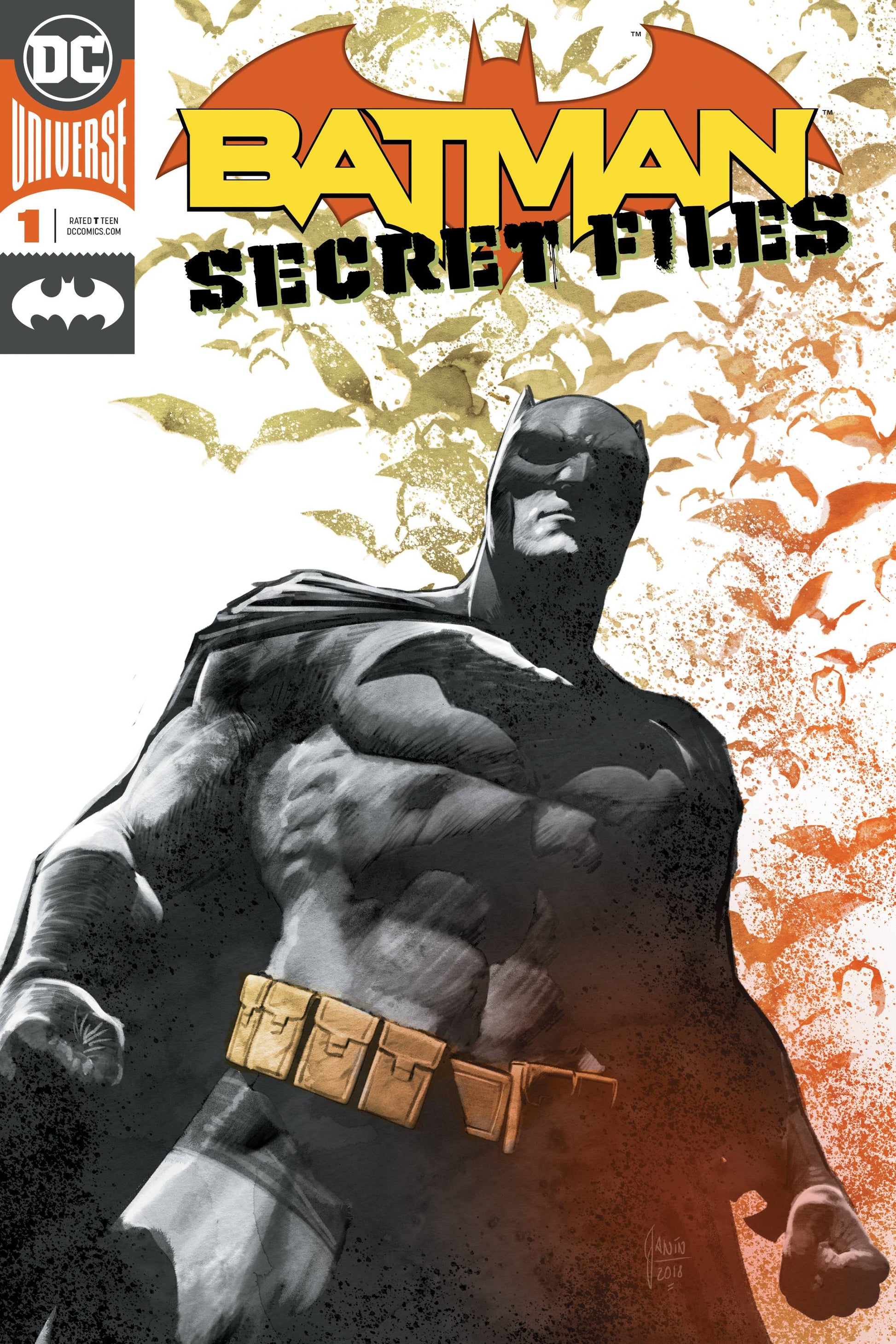 BATMAN SECRET FILES #1 FOIL 2018 Batman DC COMICS   