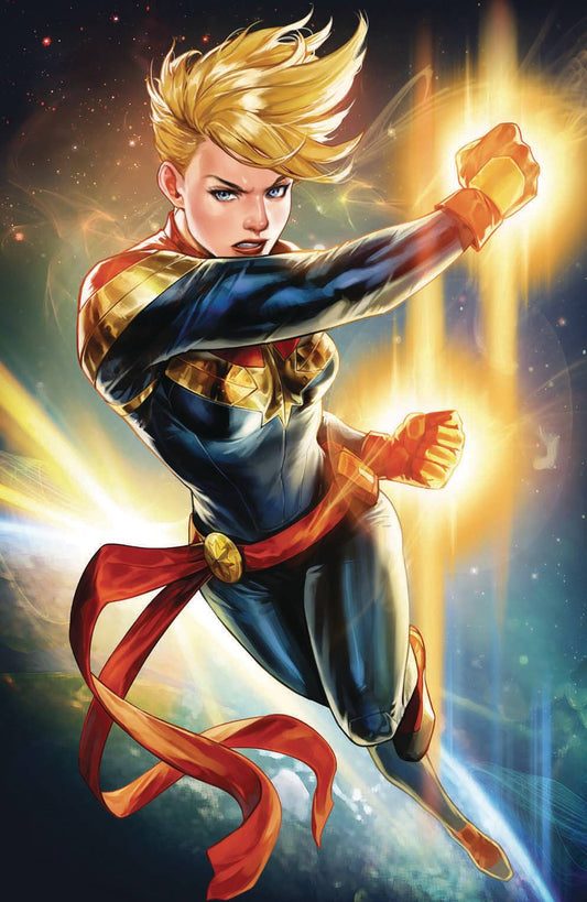 LIFE OF CAPTAIN MARVEL #4 (OF 5) SUJIN JO MARVEL BATTLE LINES VIRGIN VARIANT 2018 Captain Marvel MARVEL COMICS   