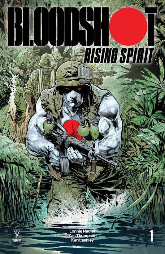 BLOODSHOT RISING SPIRIT #1 CVR D 1:20 JOHNSON VARIANT 2018 Bloodshot VALIANT