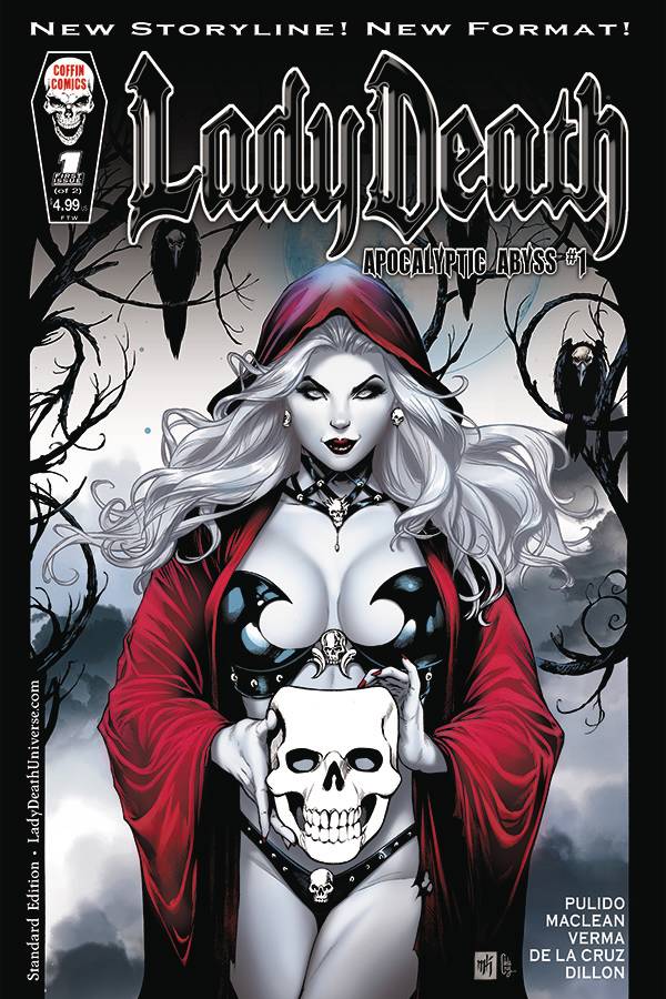 LADY DEATH APOCALYPTIC ABYSS #1 2019 Lady Death COFFIN COMICS   