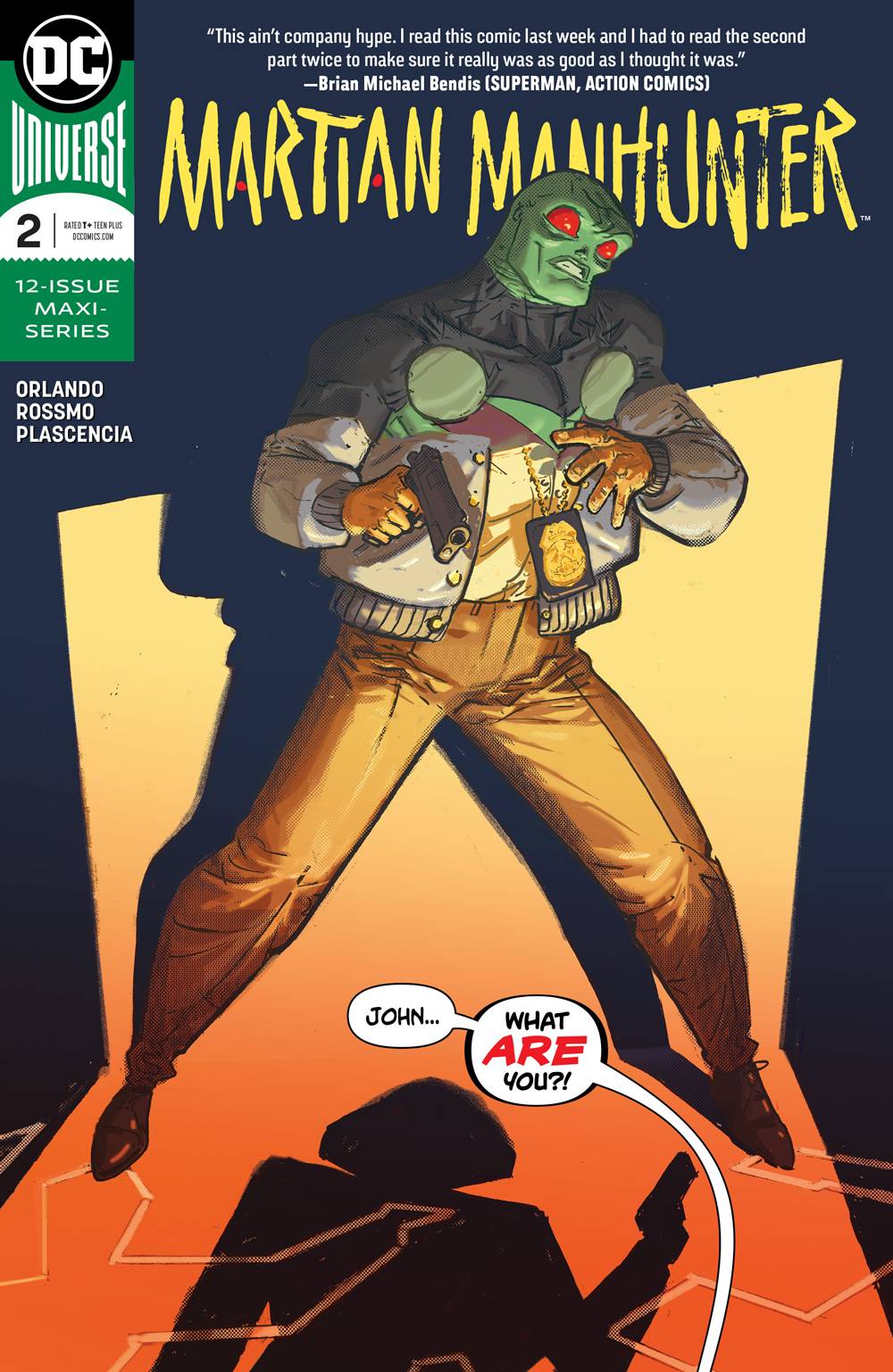 MARTIAN MANHUNTER #2 (OF 12) 2019 Martian Manhunter DC COMICS   