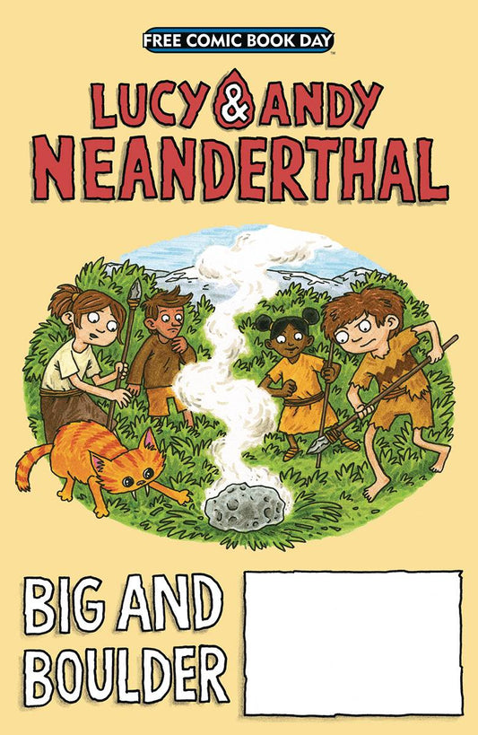 LUCY & ANDY NEANDERTHAL BIG & BOLDER FCBD UNSTAMPED 2019 DARK HORSE