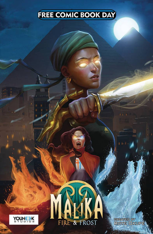 MALIKA FIRE & FROST FCBD UNSTAMPED 2019 DARK HORSE