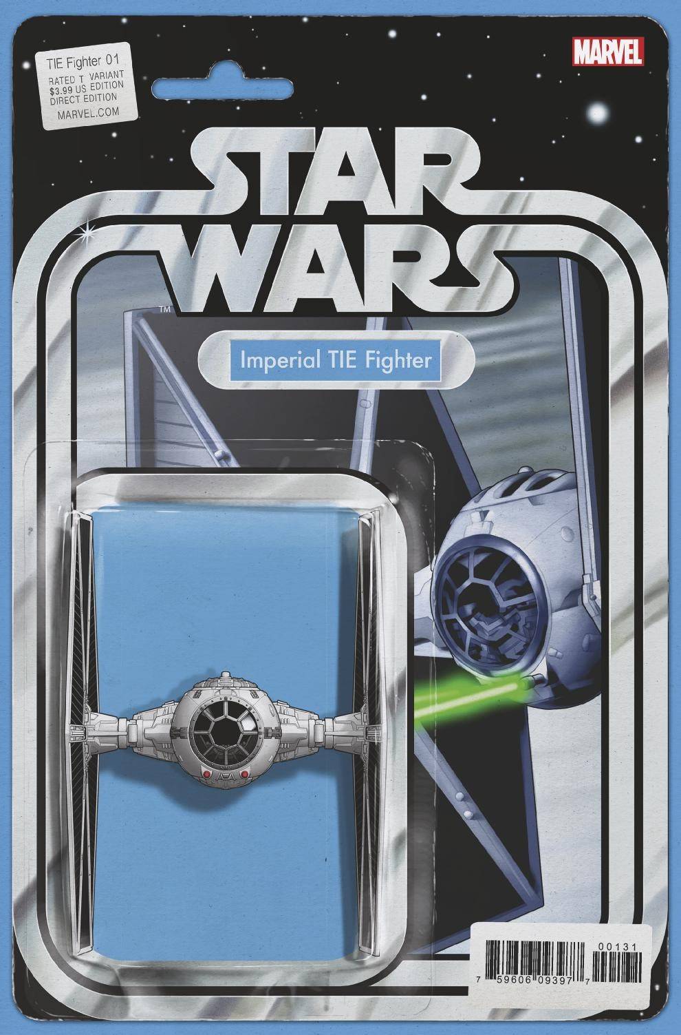 STAR WARS TIE FIGHTER #1 (OF 5) ACTION FIGURE VARIANT 2019 Star Wars MARVEL COMICS   