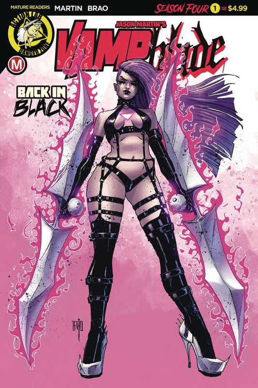 VAMPBLADE SEASON 4 #1 CVR A BRAO (MR) 2019 Vampblade ACTION LAB - DANGER ZONE   