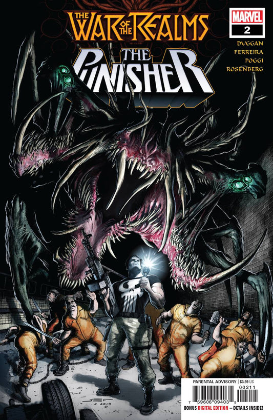 WAR OF REALMS PUNISHER #2 (OF 3) 2019 War of the Realms MARVEL COMICS