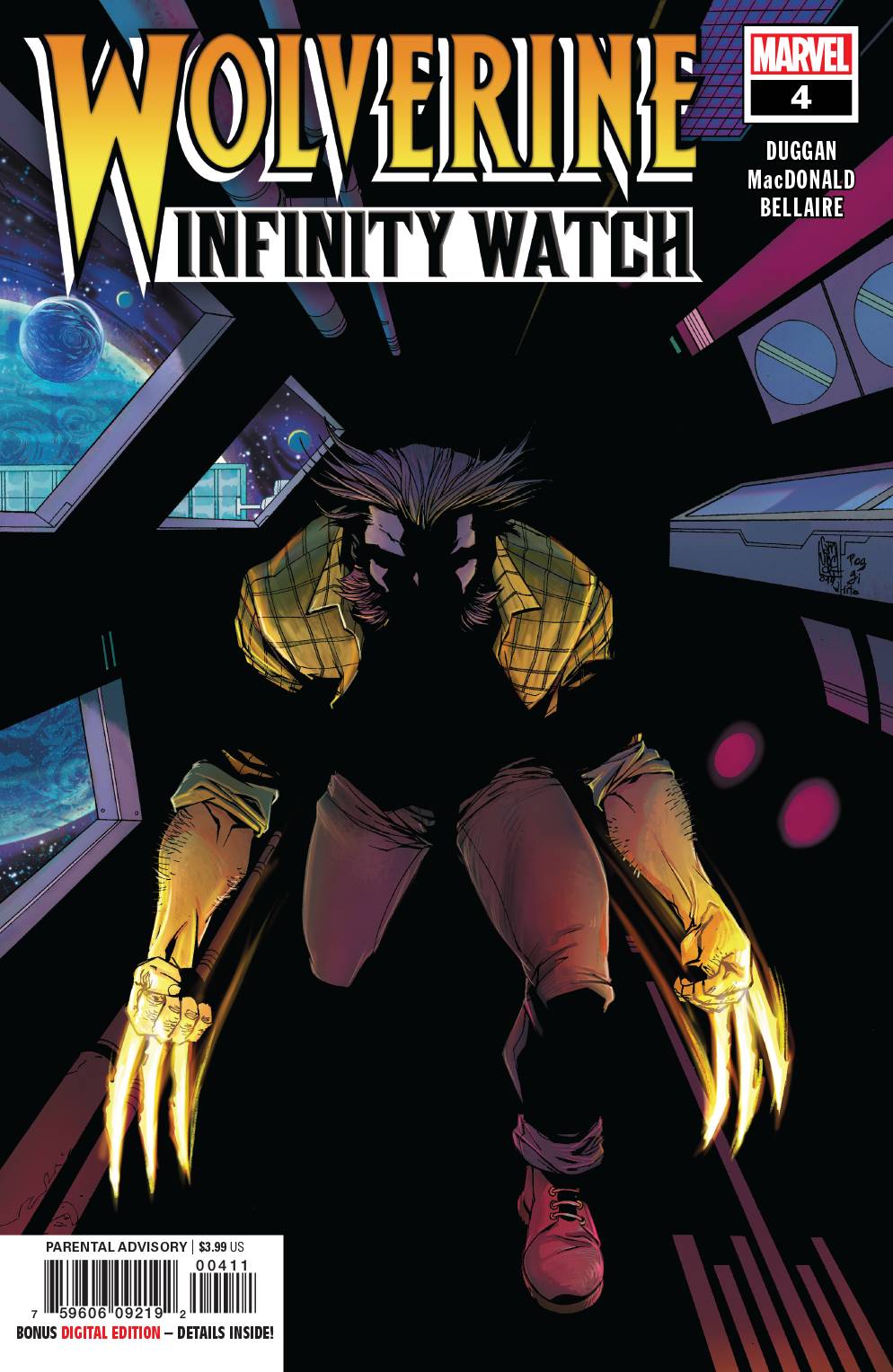 WOLVERINE INFINITY WATCH #4 (OF 5) 2019 Wolverine MARVEL COMICS   