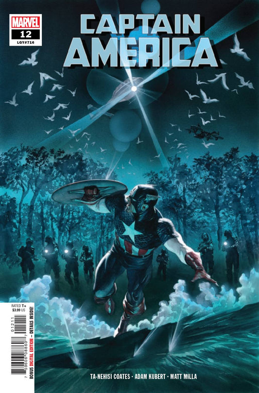 CAPTAIN AMERICA #12 ALEX ROSS 2019 Captain America MARVEL COMICS