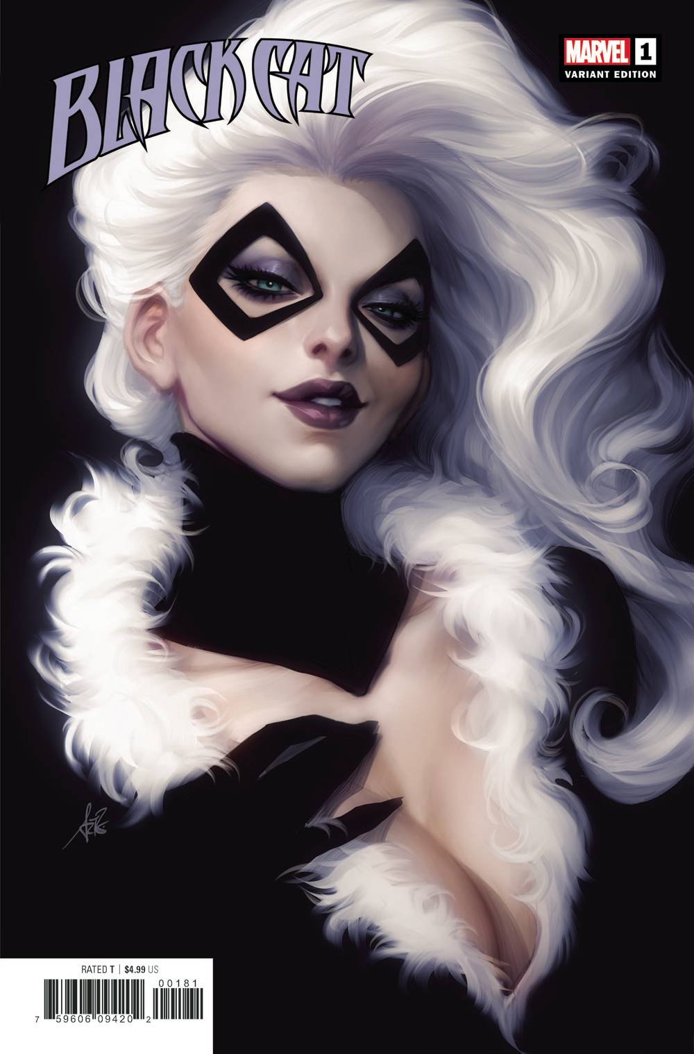 BLACK CAT #1 ARTGERM VARIANT 2019 Black Cat MARVEL COMICS   