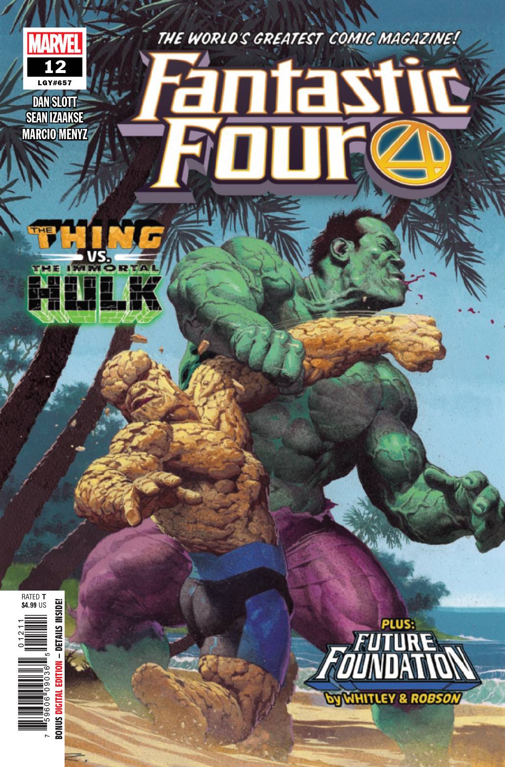 FANTASTIC FOUR #12 2019 Fantastic Four MARVEL COMICS   