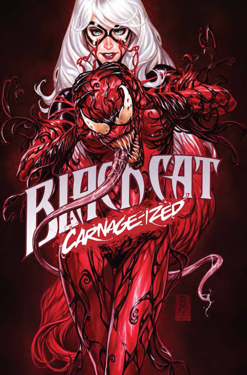 BLACK CAT #2 MARK BROOKS CARNAGE-IZED VARIANT 2019 Black Cat MARVEL COMICS   