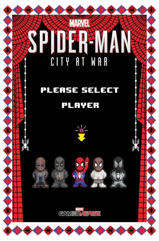 SPIDER-MAN CITY AT WAR #5 (OF 6) WAITE 8-BIT VARIANT 2019 Spider-Man MARVEL COMICS   