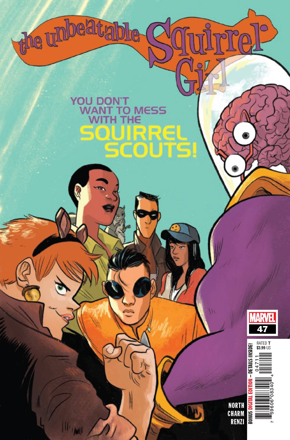 UNBEATABLE SQUIRREL GIRL #47 2019 Squirrel Girl MARVEL COMICS