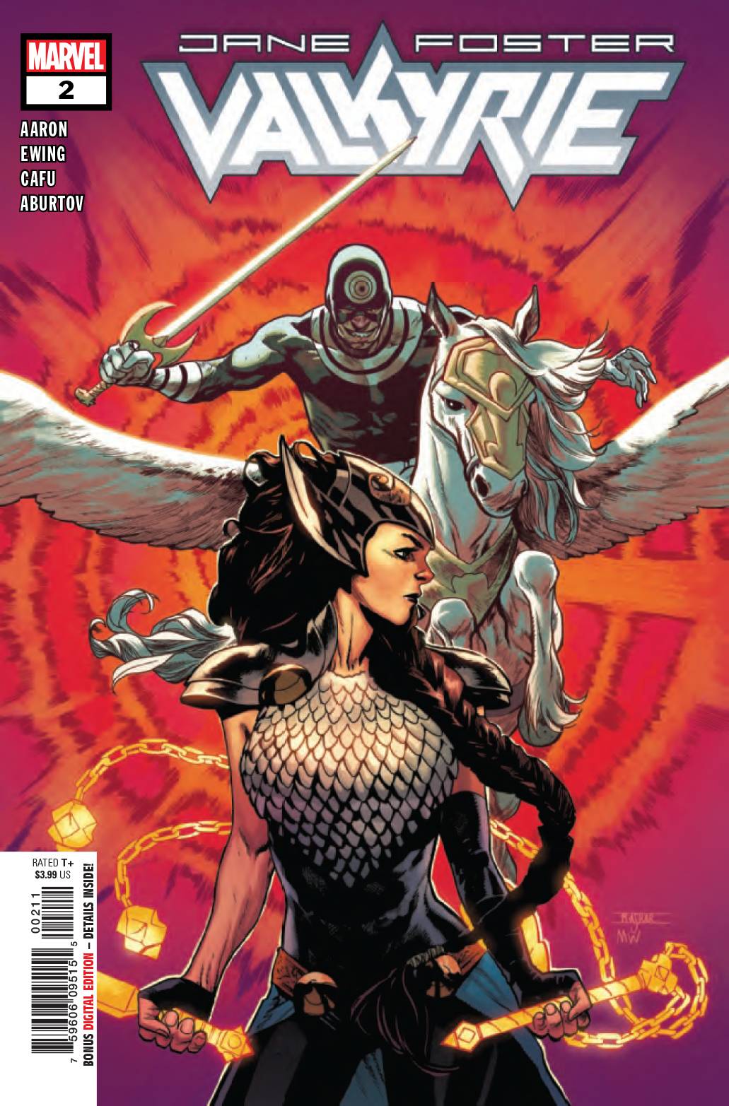 VALKYRIE JANE FOSTER #2 2019 Valkyries MARVEL COMICS   