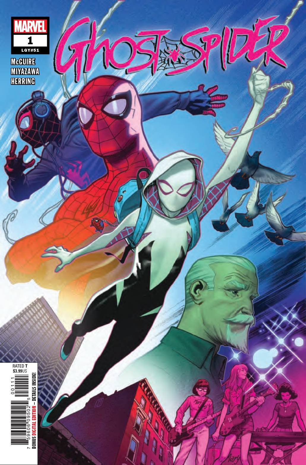 GHOST-SPIDER #1 (SPIDER-GWEN) 2019 Spider-Gwen MARVEL COMICS   