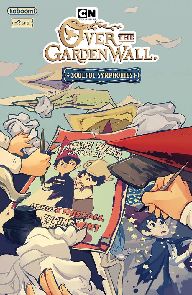 OVER GARDEN WALL SOULFUL SYMPHONIES #2 (OF 5) CVR A YOUNG 2019 Over the Garden Wall BOOM! STUDIOS   