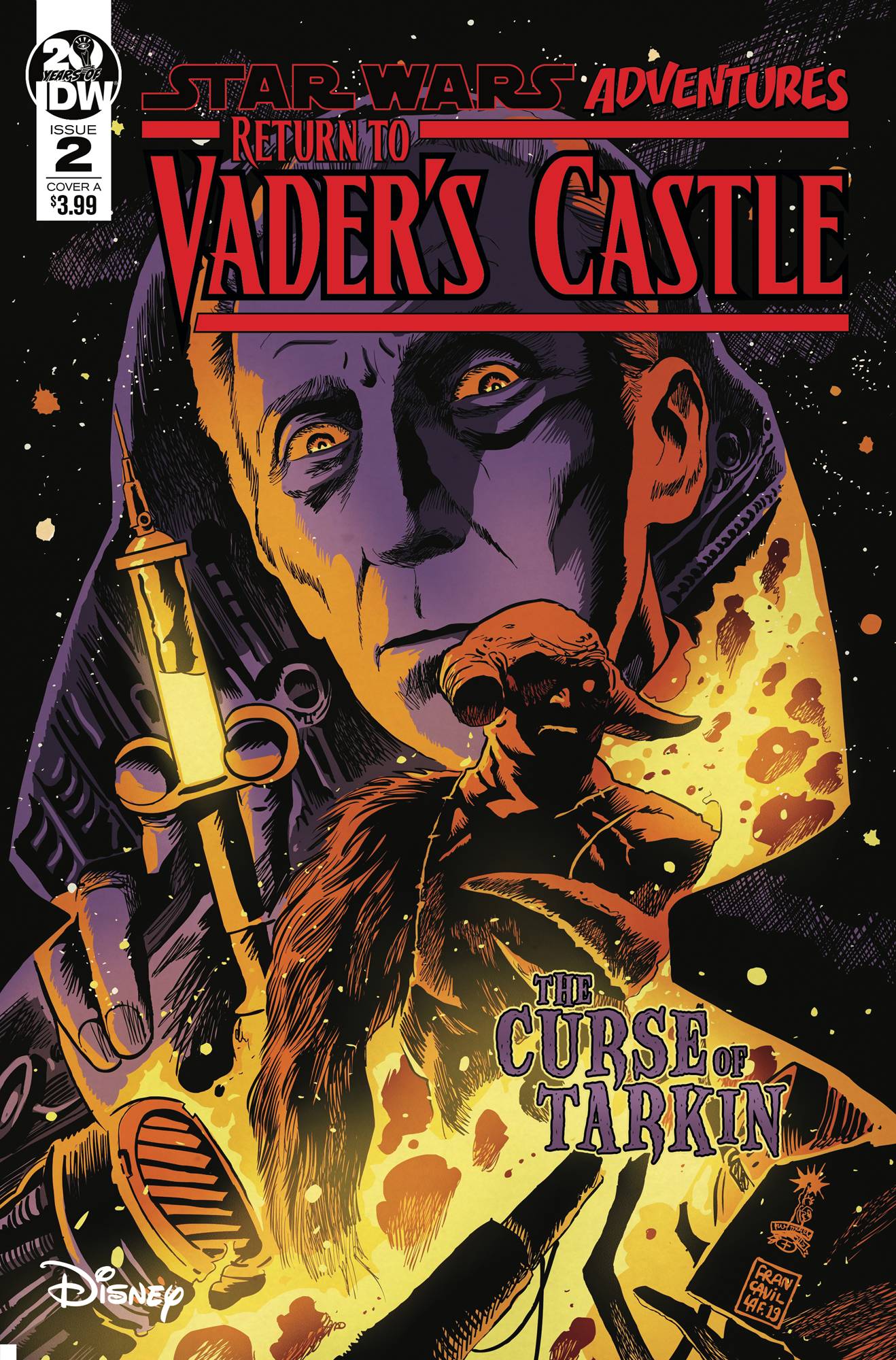 STAR WARS ADVENTURES RETURN TO VADERS CASTLE #2 2019 Star Wars Vaders Castle IDW PUBLISHING