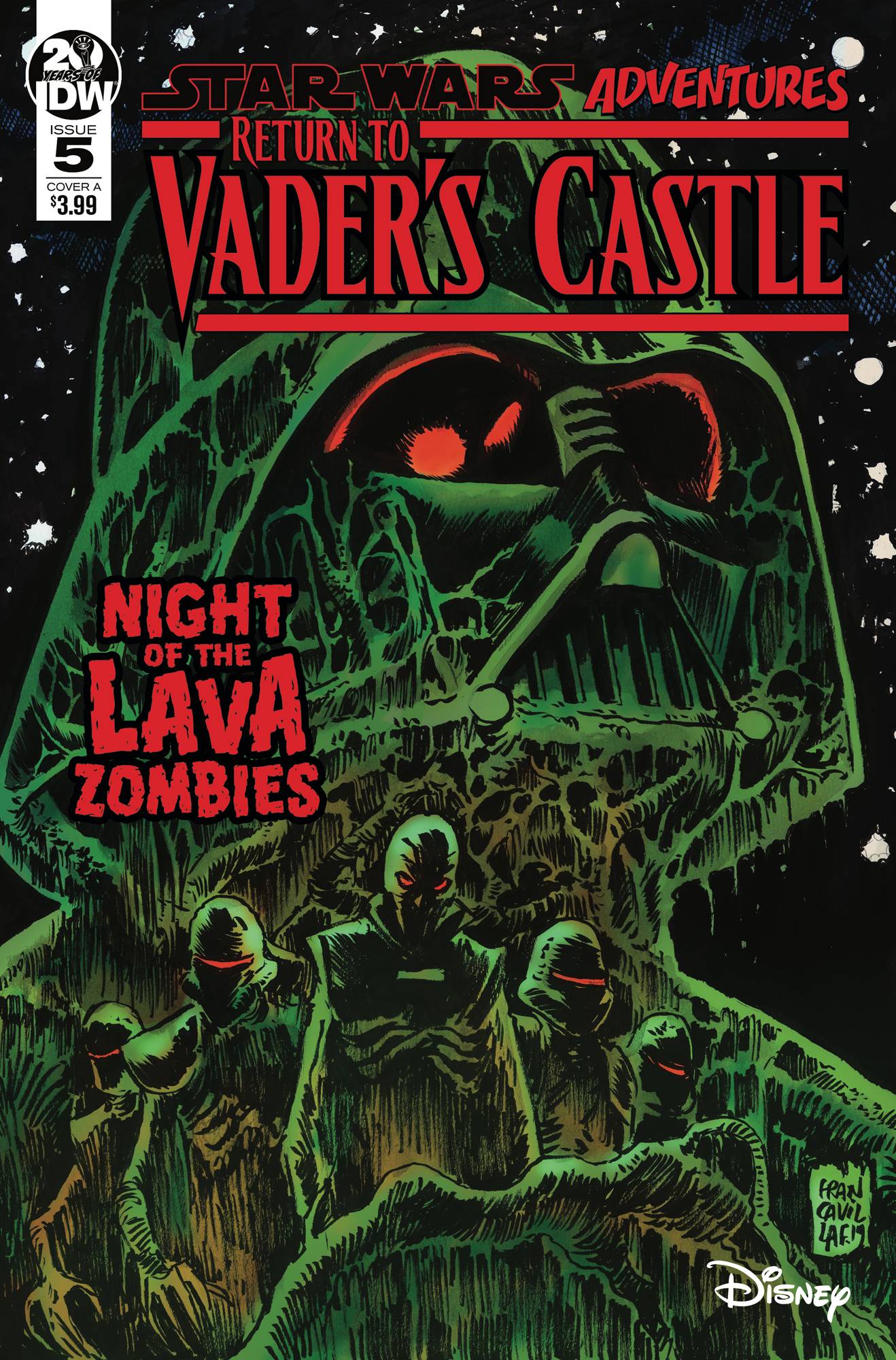 STAR WARS ADVENTURES RETURN TO VADERS CASTLE #5 2019 Star Wars Vaders Castle IDW PUBLISHING