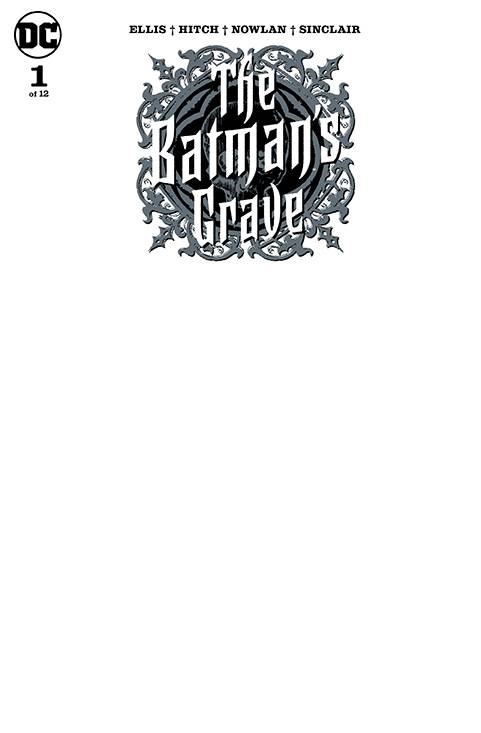 BATMANS GRAVE #1 (OF 12) BLANK VARIANT 2019 Batman DC COMICS   