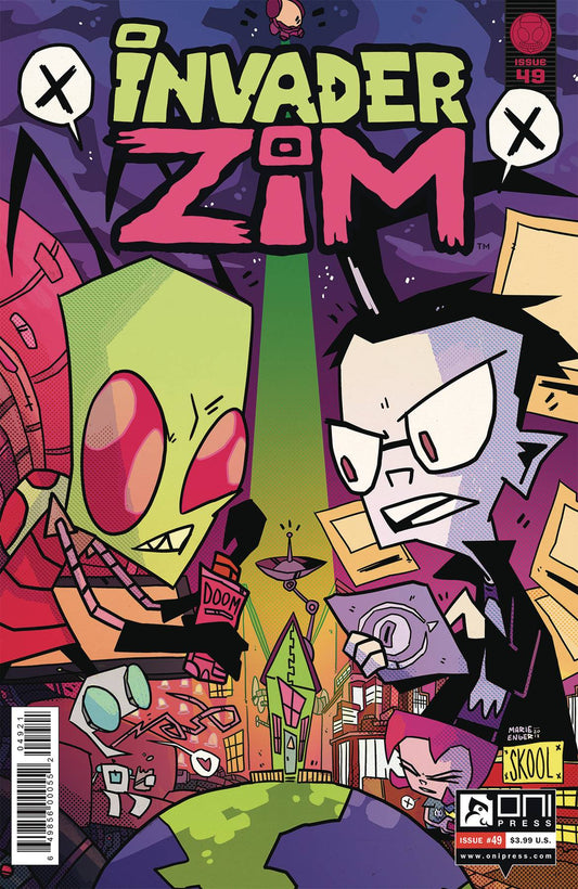 INVADER ZIM #49 CVR B ENGER 2020 Invader Zim ONI PRESS INC.   