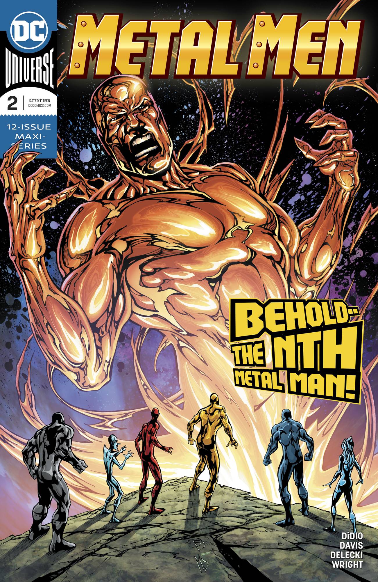 METAL MEN #2 (OF 12) 2019 Metal Men DC COMICS   