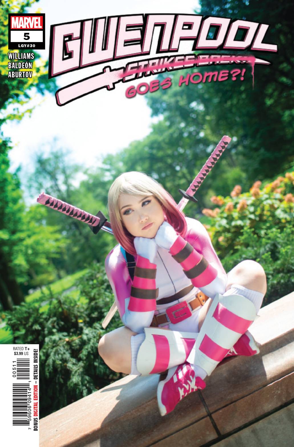 GWENPOOL STRIKES BACK #5 COSPLAY (OF 5) 2019 Gwenpool MARVEL COMICS   