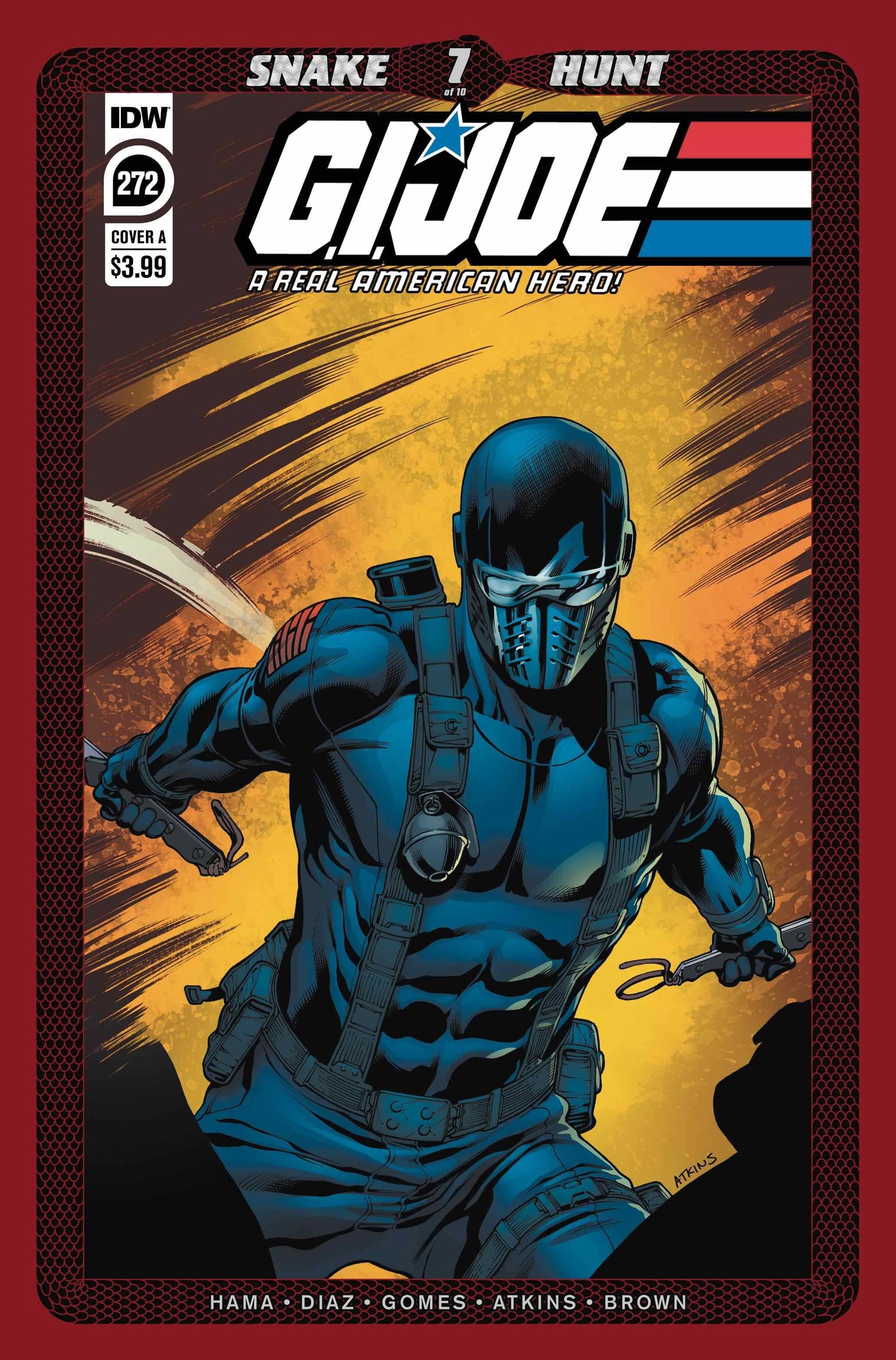 GI JOE A REAL AMERICAN HERO #272 CVR A DIAZ 2020 GI Joe IDW PUBLISHING   