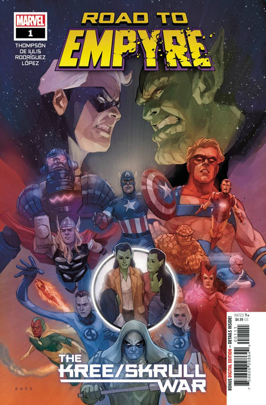 ROAD TO EMPYRE KREE SKRULL WAR #1 2020 comic book MARVEL COMICS