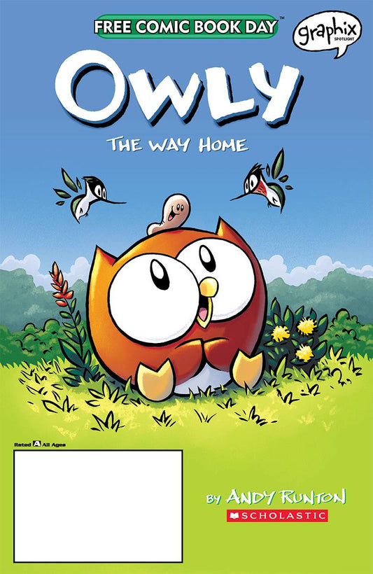 OWLY THE WAY HOME FCBD UNSTAMPED 2020 IDW