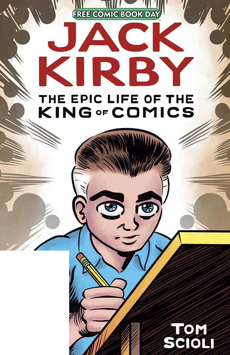 JACK KIRBY EPIC LIFE KING OF COMICS FCBD UNSTAMPED 2020 IDW