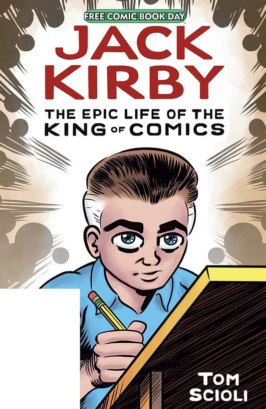 JACK KIRBY EPIC LIFE KING OF COMICS FCBD UNSTAMPED 2020 IDW