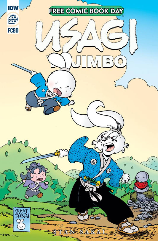 USAGI YOJIMBO FCBD UNSTAMPED 2020 Usagi Yojimbo IDW