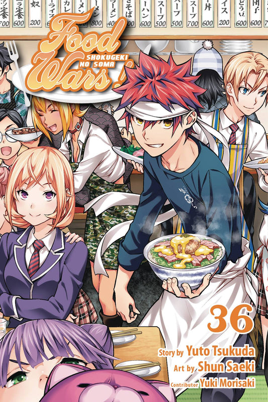 FOOD WARS SHOKUGEKI NO SOMA GN VOL 36 Food Wars VIZ MEDIA   