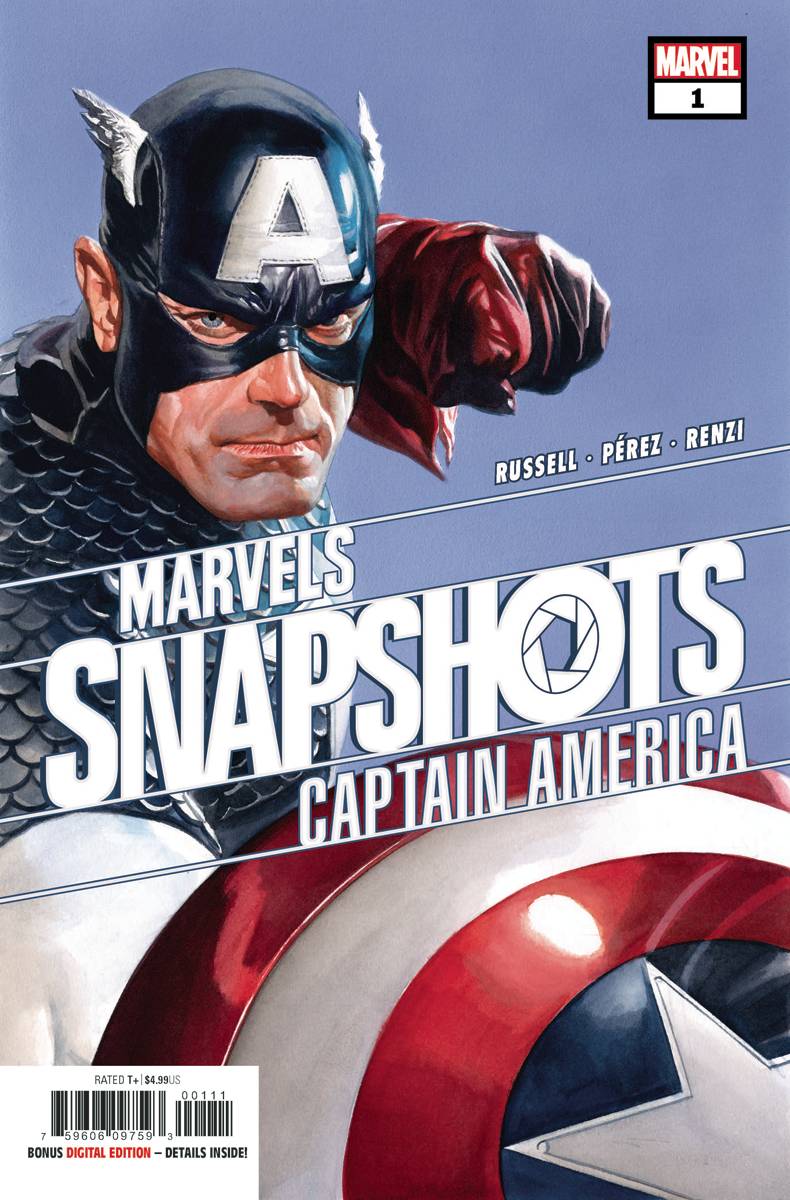 CAPTAIN AMERICA MARVELS SNAPSHOT #1 2020 Captain America MARVEL COMICS   