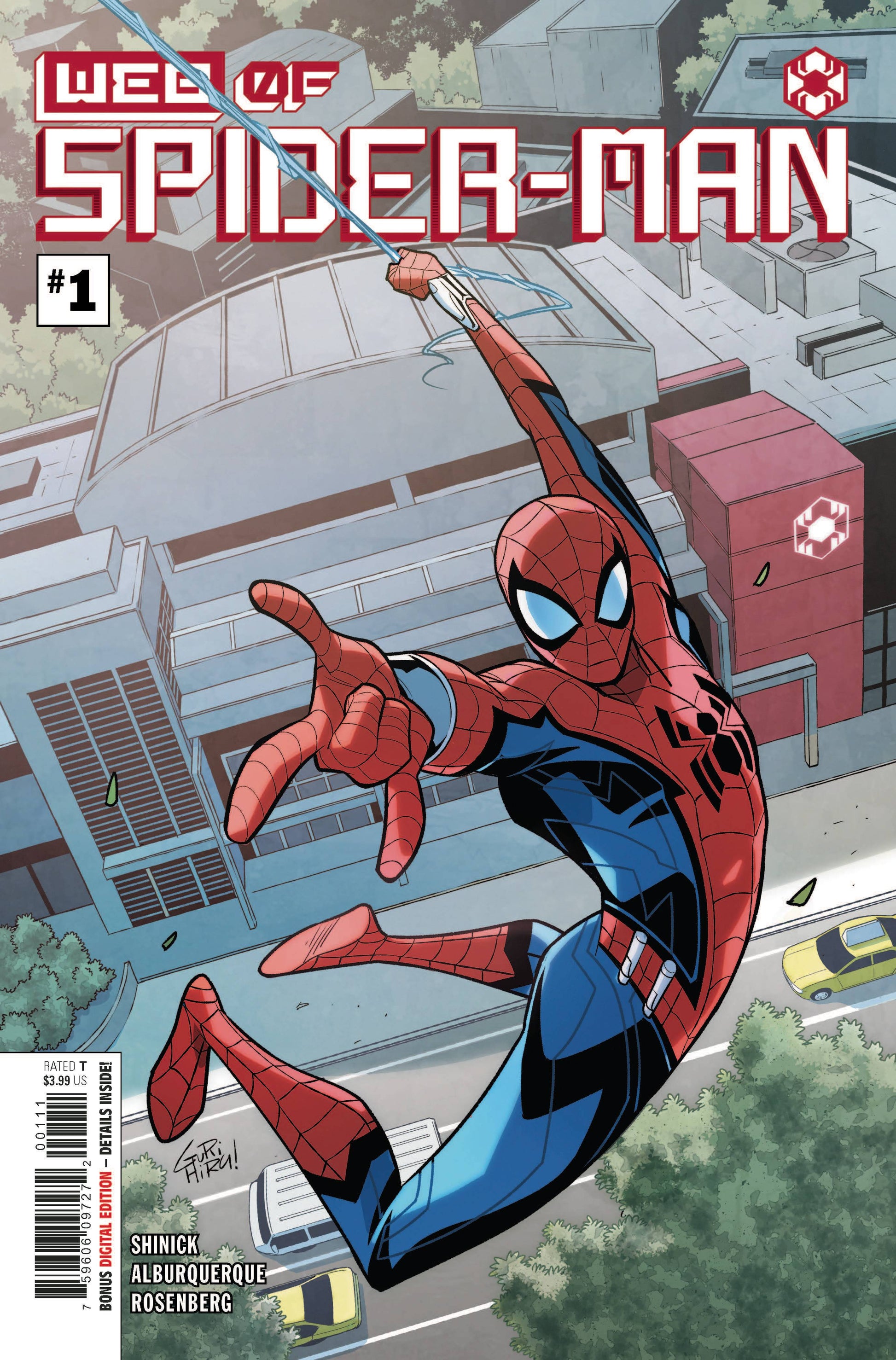 WEB OF SPIDER-MAN #1 (OF 5) 1ST PRINT 2021 (1ST APP HARLEY KEENER) Spider-Man MARVEL COMICS   