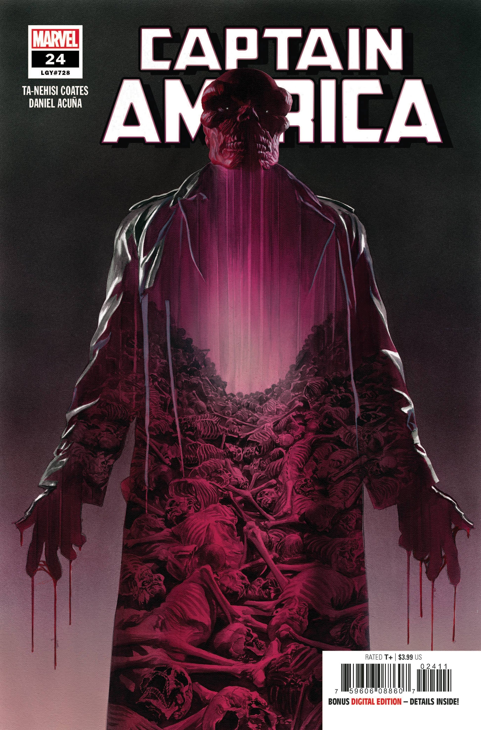 CAPTAIN AMERICA #24 ALEX ROSS 2020 Captain America MARVEL COMICS
